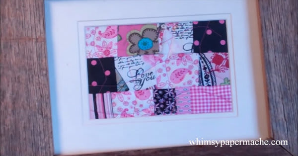 The Cutest Scrap Quilt Project: Framed Memento Quilt The Cutest Scrap Quilt Project: Framed Memento Quilt