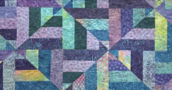 Colorful And Beautiful Pattern - Learn How To Make A Cool Water Quilt! Colorful And Beautiful Pattern - Learn How To Make A Cool Water Quilt!