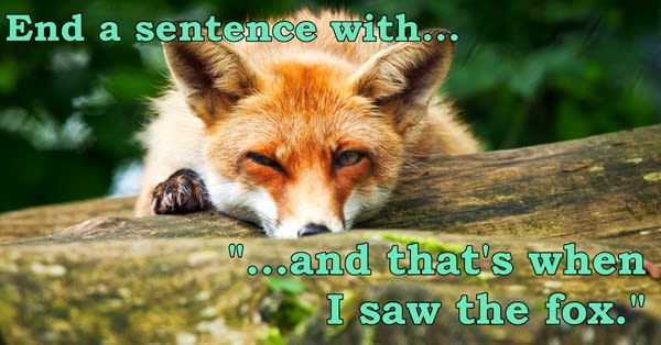Our 10 Favorite Responses To The Fox Prompt! Our 10 Favorite Responses To The Fox Prompt!