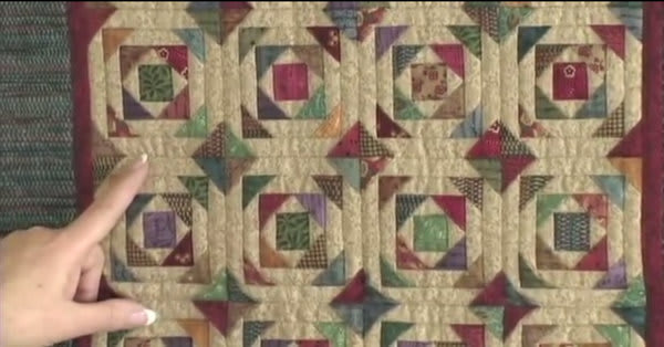Give Your Quilt Symbolic Meaning With This Pineapple Log Cabin Quilt! Give Your Quilt Symbolic Meaning With This Pineapple Log Cabin Quilt!