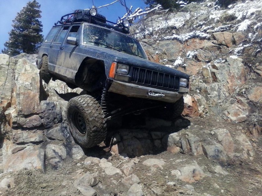 From Chad Roberson: from Denver CO 88 xj 5.5 long arm on 33
