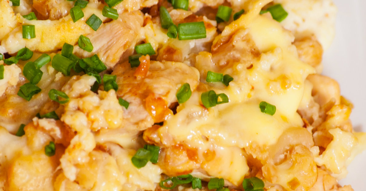 Whether It’s For Breakfast Or For Dinner, This Cauliflower Egg Bake