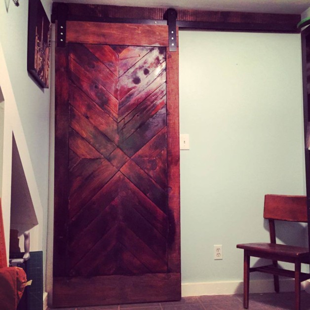From William Harris Philpot: Custom interior barn door