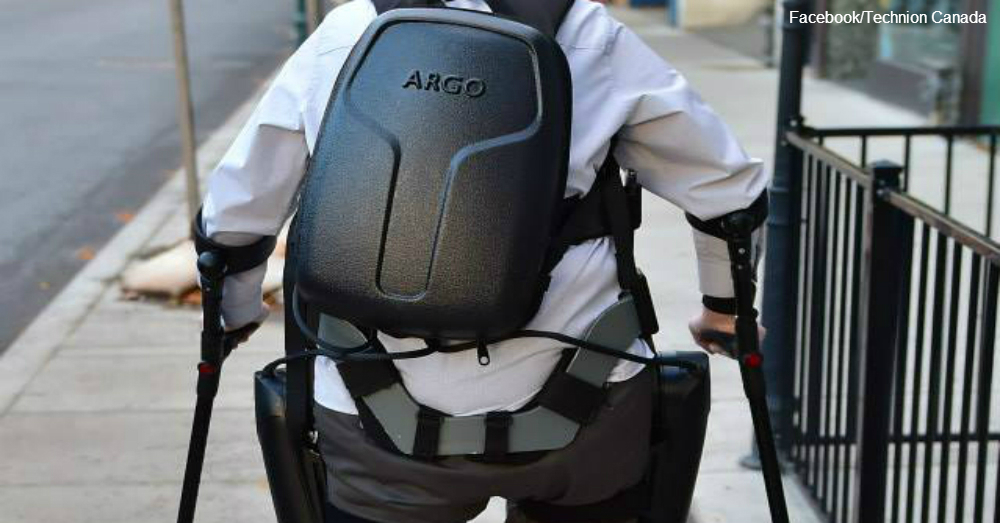 The 3.5 hour battery back-pack / via Technion Canada