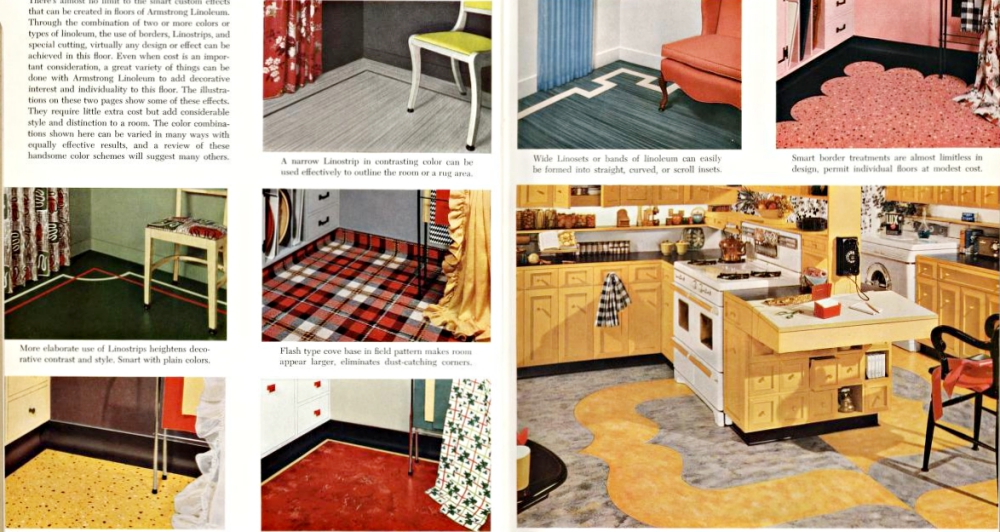 Bright Linoleum Flooring