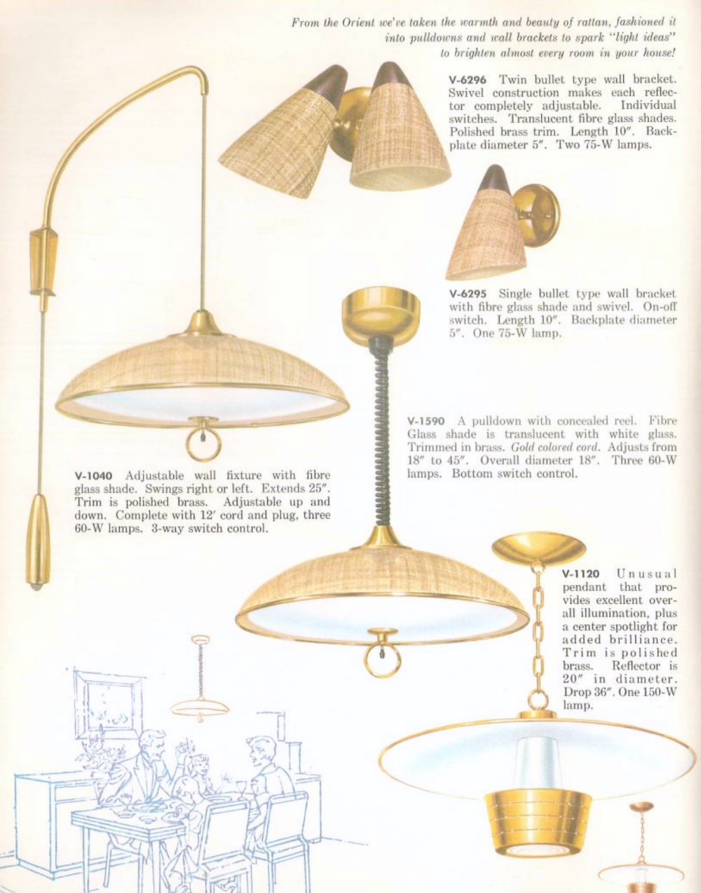 Burlap Pattern Lampshade