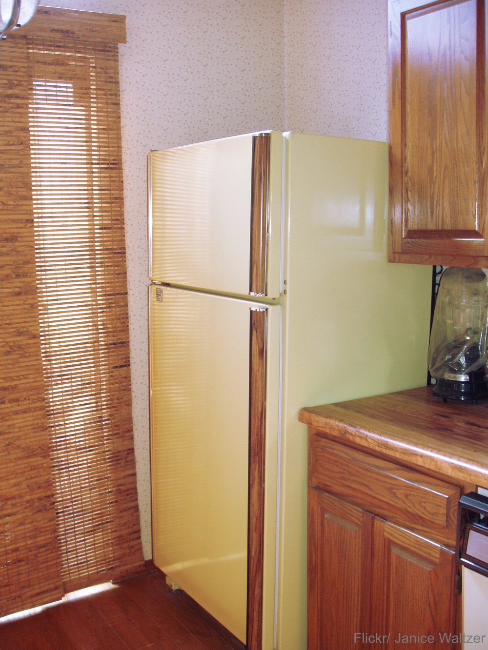 Harvest Gold Fridge