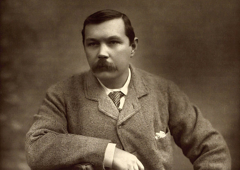 Arthur Conan Doyle. From: Wiki Commons