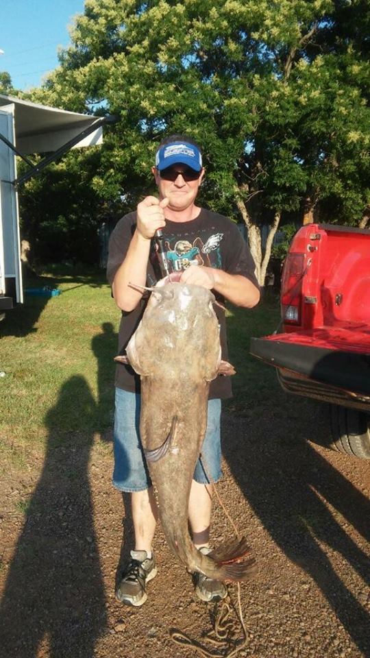 From Jerry Armstrong: Lake kickapoo in North Texas 68 pounds