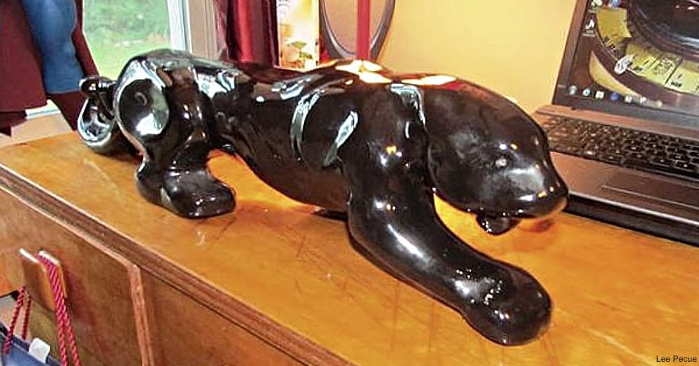 Panther Vintage TV Lamp