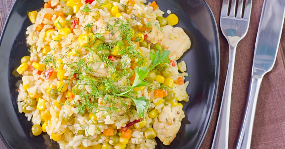 Let Your Slow Cooker Do All The Work With This Delicious Chicken Pilaf