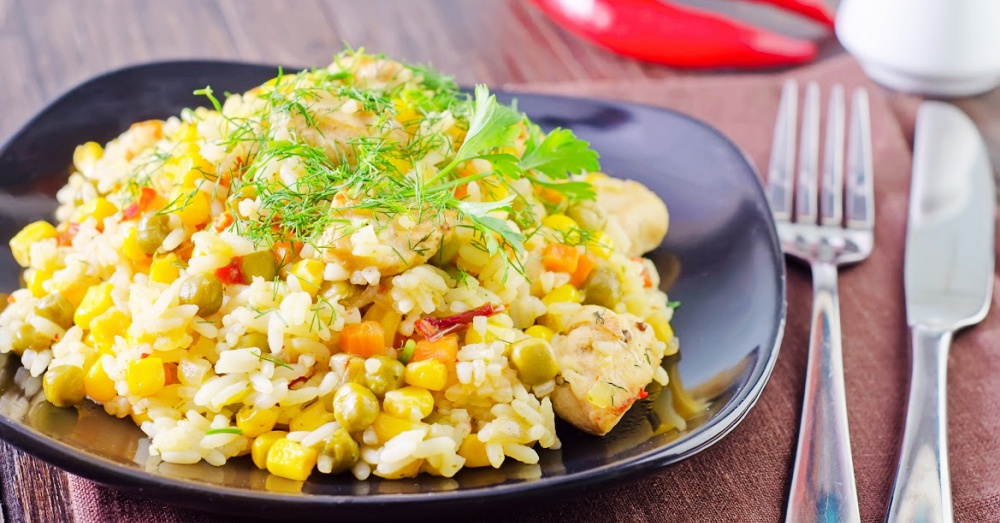 Let Your Slow Cooker Do All The Work With This Delicious Chicken Pilaf