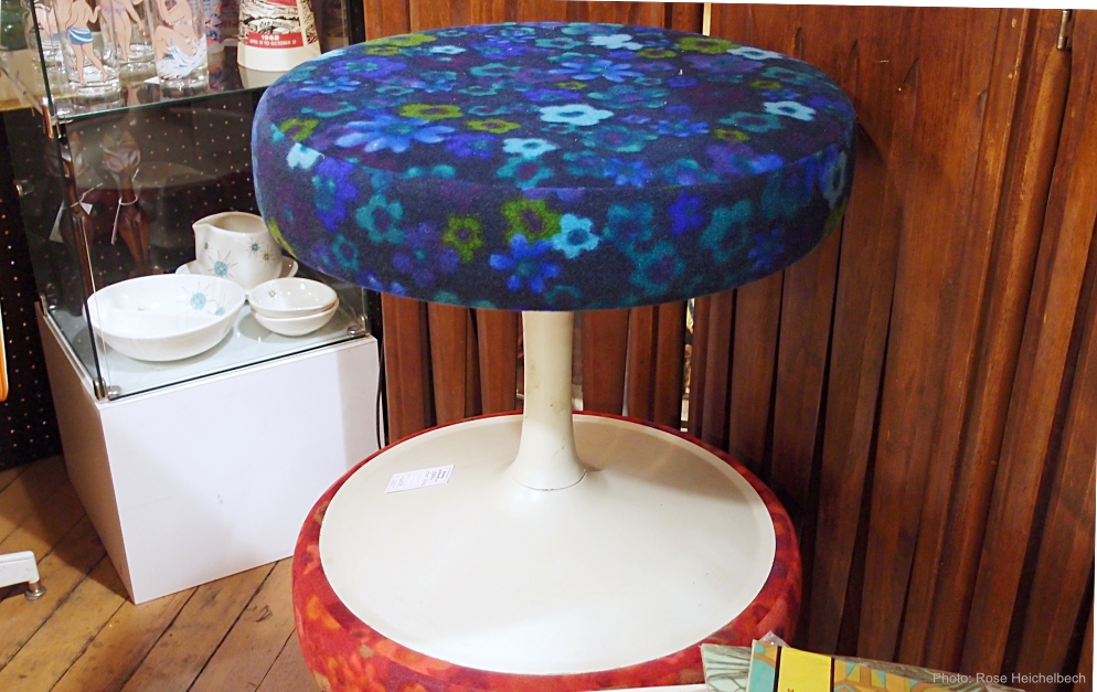 Flower power stool