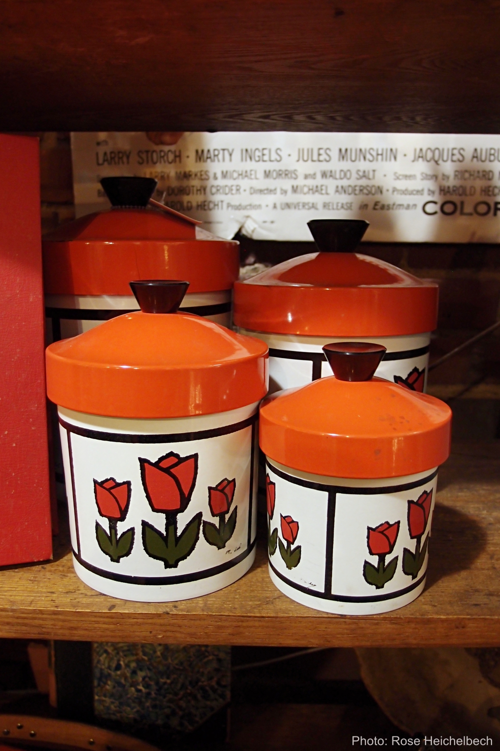 Tulip kitchen canisters