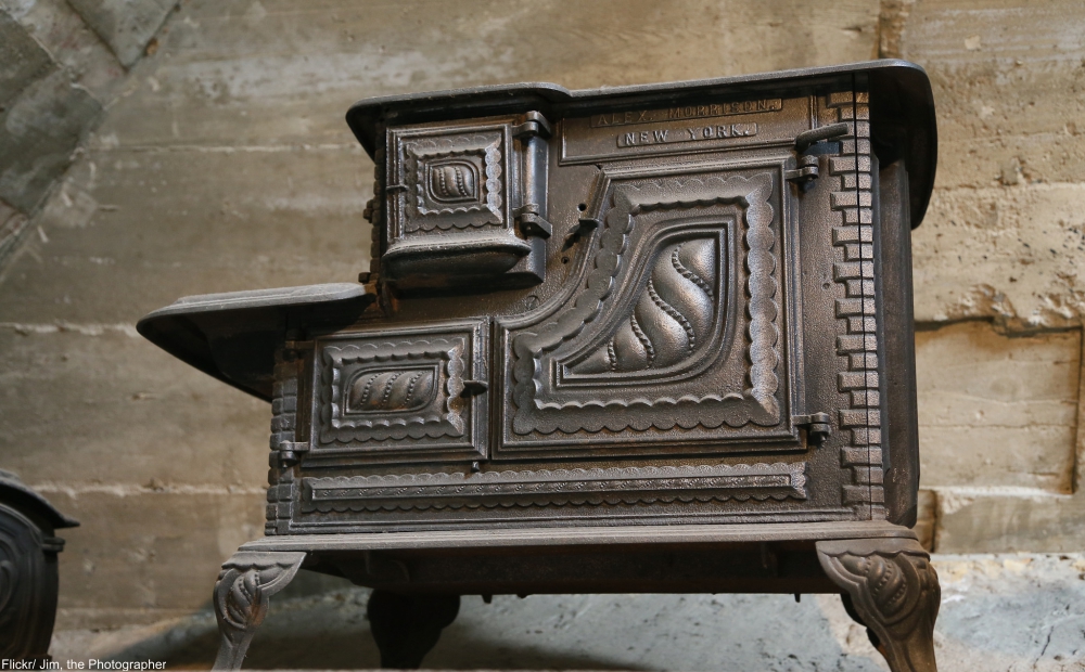Cast Iron Wood Burning Stove