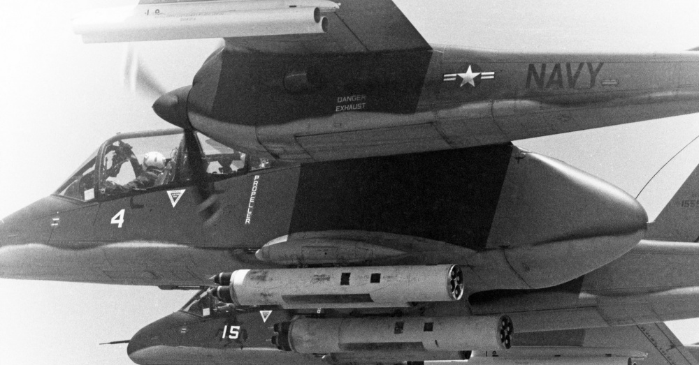 "North American Rockwell OV-10A 'Bronco' Light Armed Reconnaissance Aircraft" / Via National Museum of the U.S. Navy