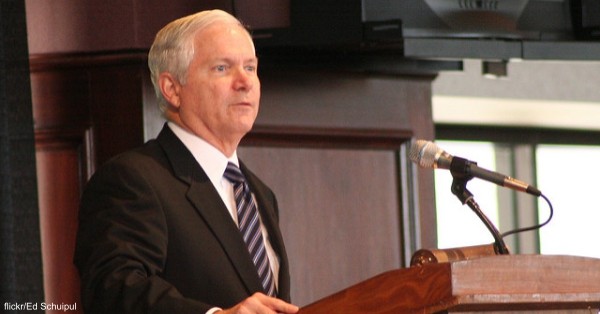Former Secretary of Defense, Dr. Robert Gates