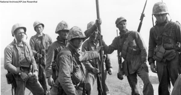 John Bradley is shown here, third from left.