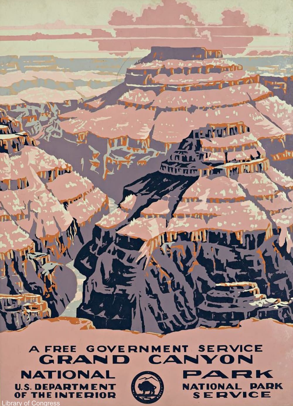 WPA National Parks Poster