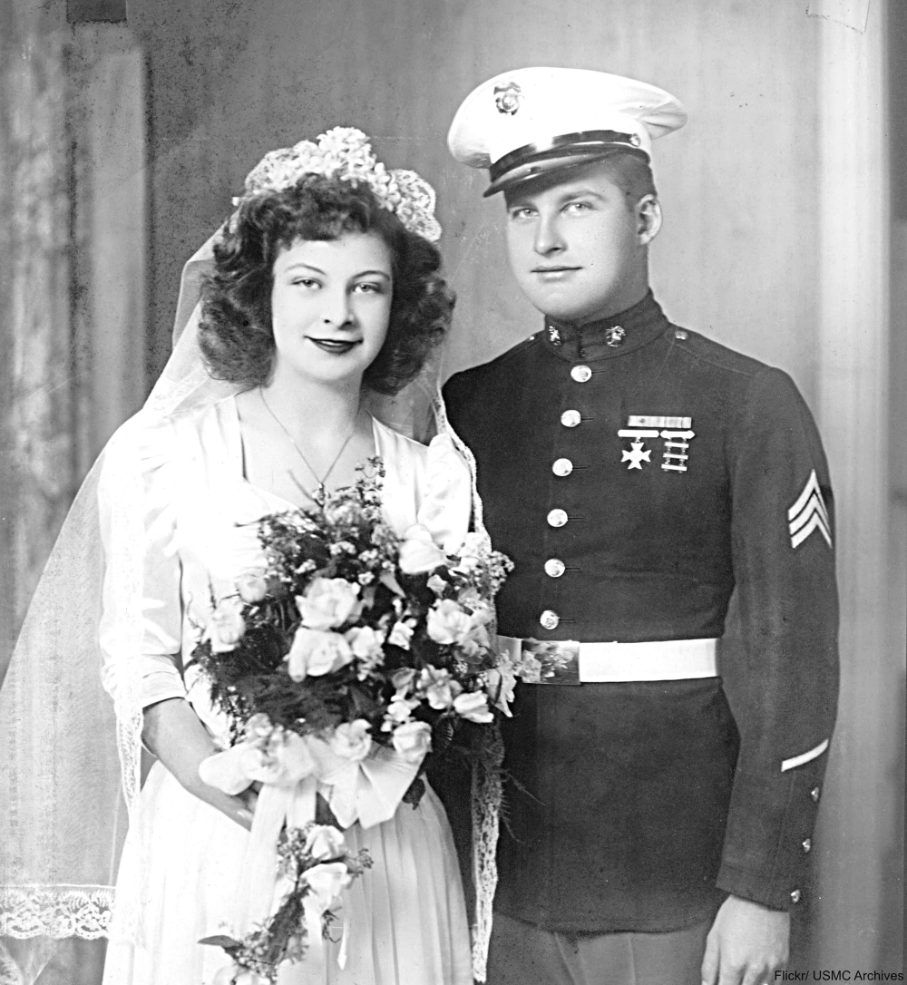 1944 Wedding Marine Uniform