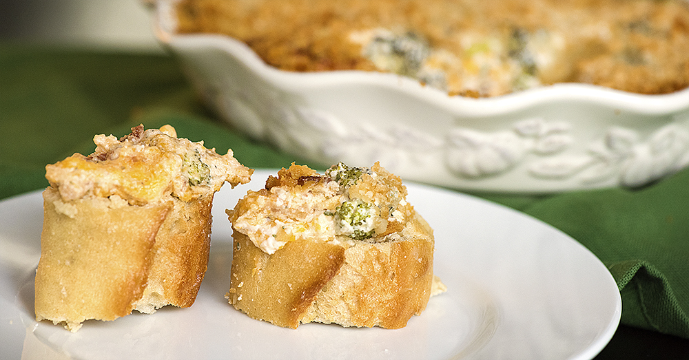 Cheesy Broccoli Bacon Dip 12 Tomatoes