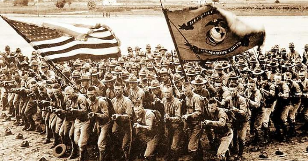 Image of the Devil Dogs via Roads to the Great War