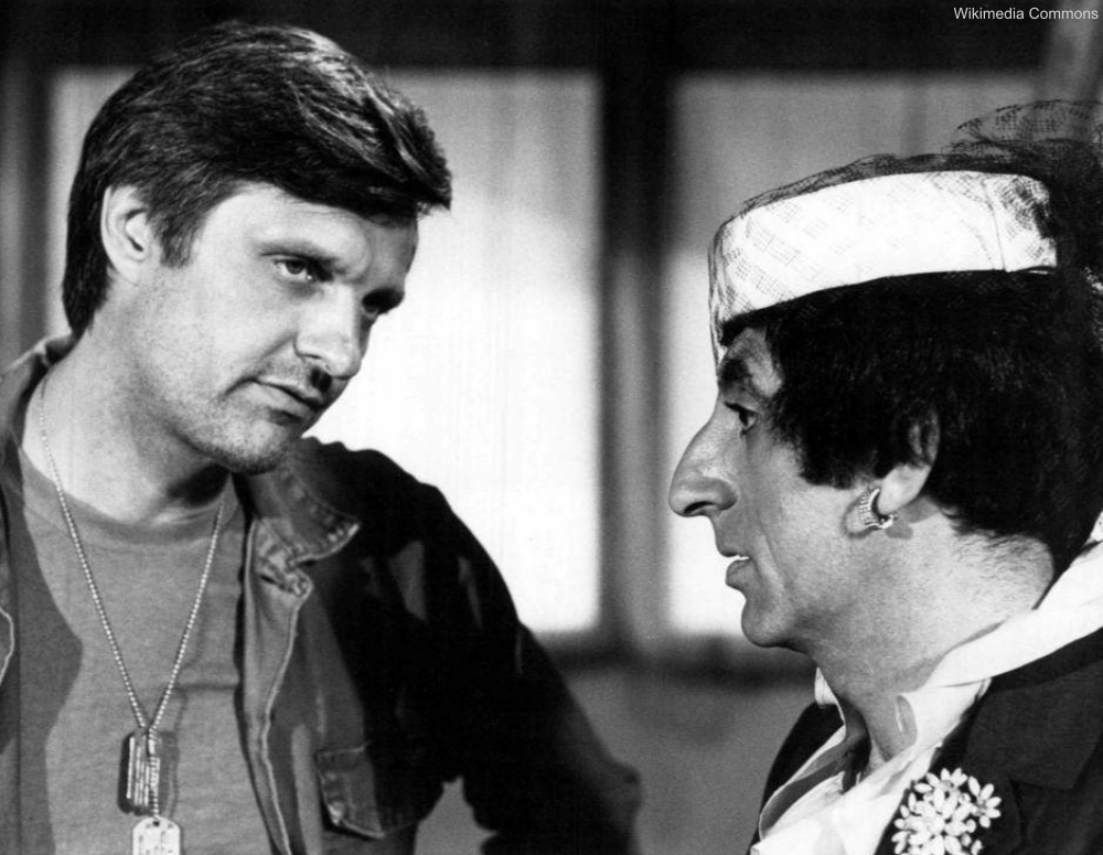 Hawkeye and Klinger in 1977