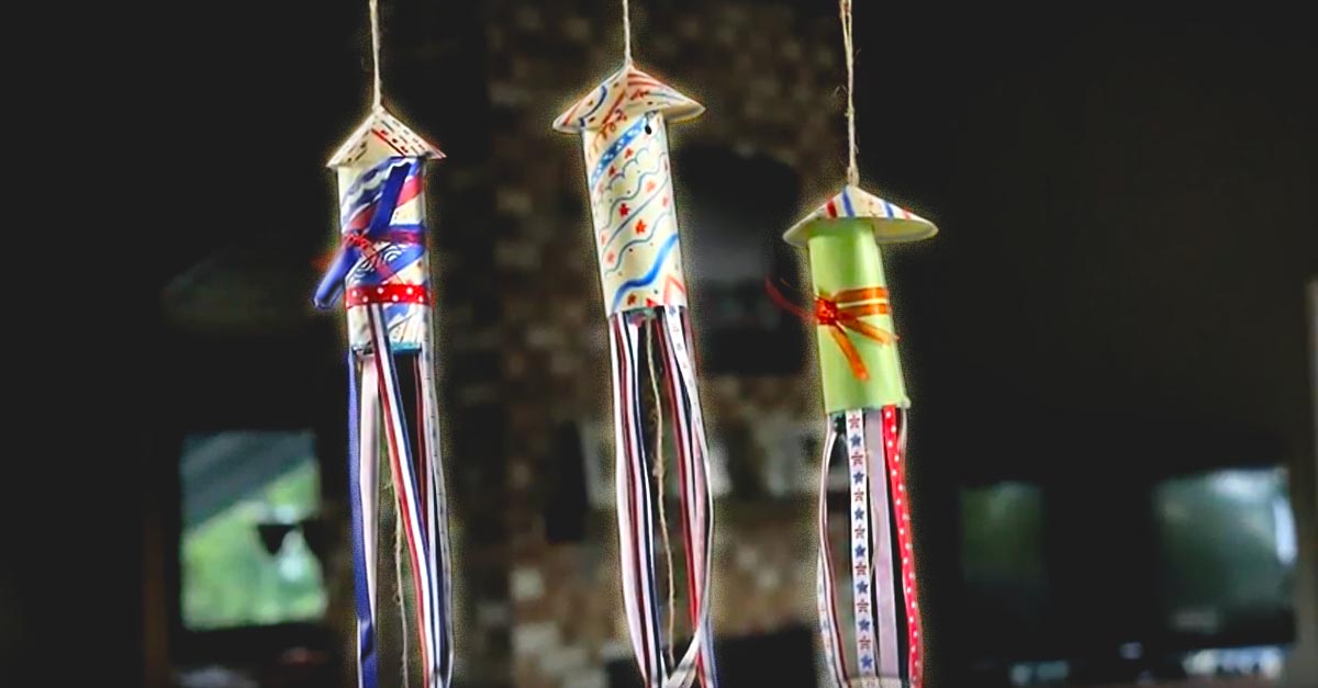 Fourth of July Fun For The Whole Family DIY Confetti Pop Rockets