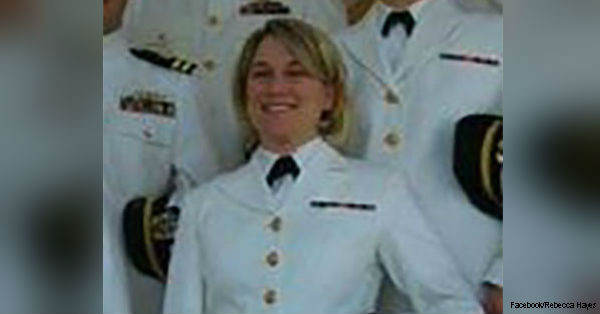 Rebecca Hayes is a veteran of the U.S. Navy.