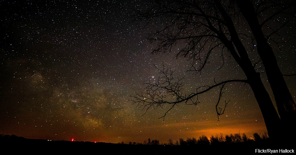 The Milky Way in the Winter Sky