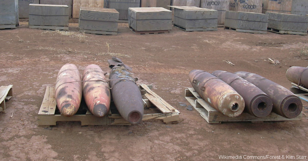 Unexploded Bombs
