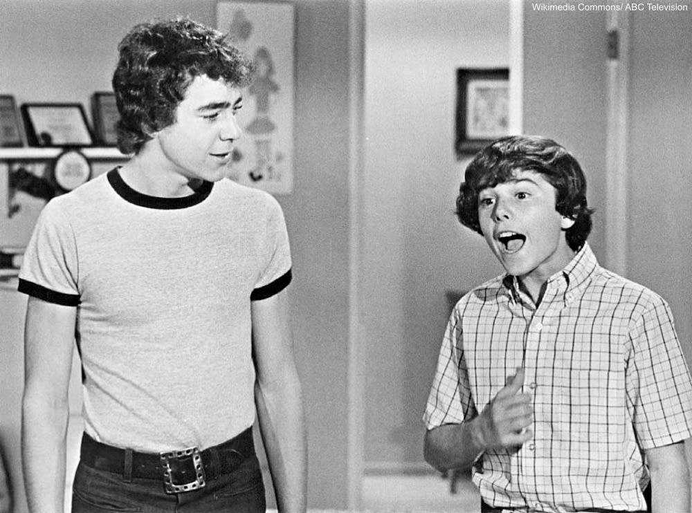 Barry Williams and Christopher Knight on The Brady Bunch