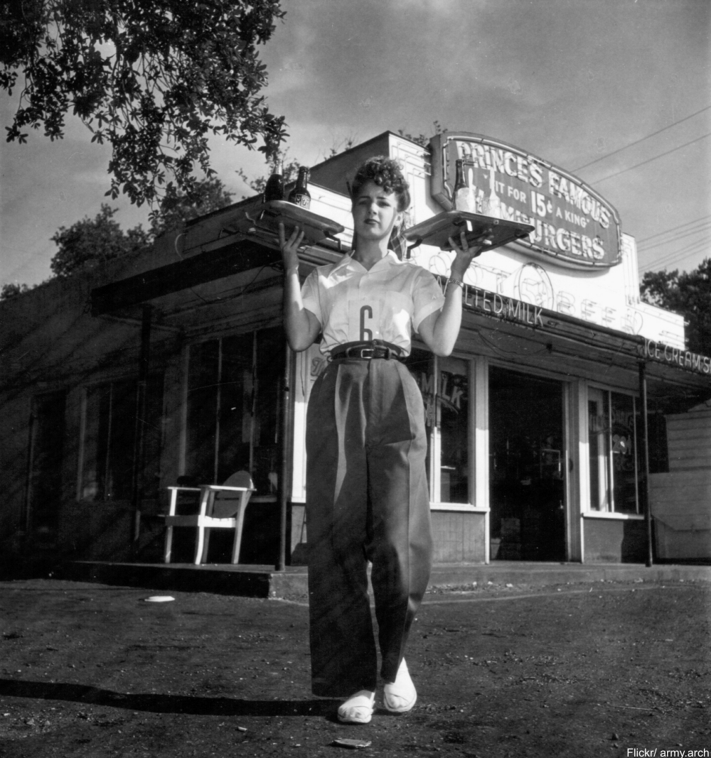 Car Hop 1945