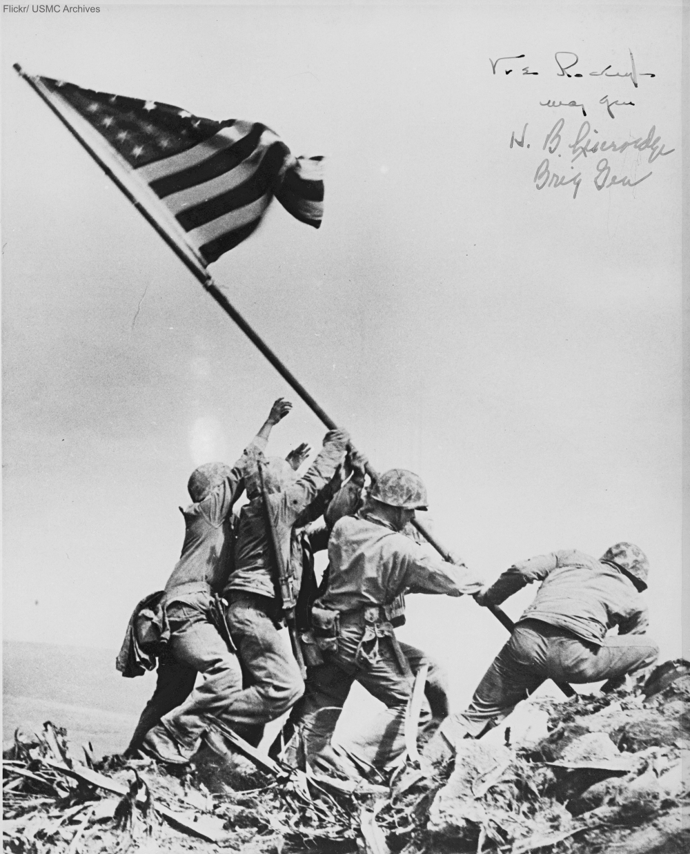 Flag Raising at Iwo Jima