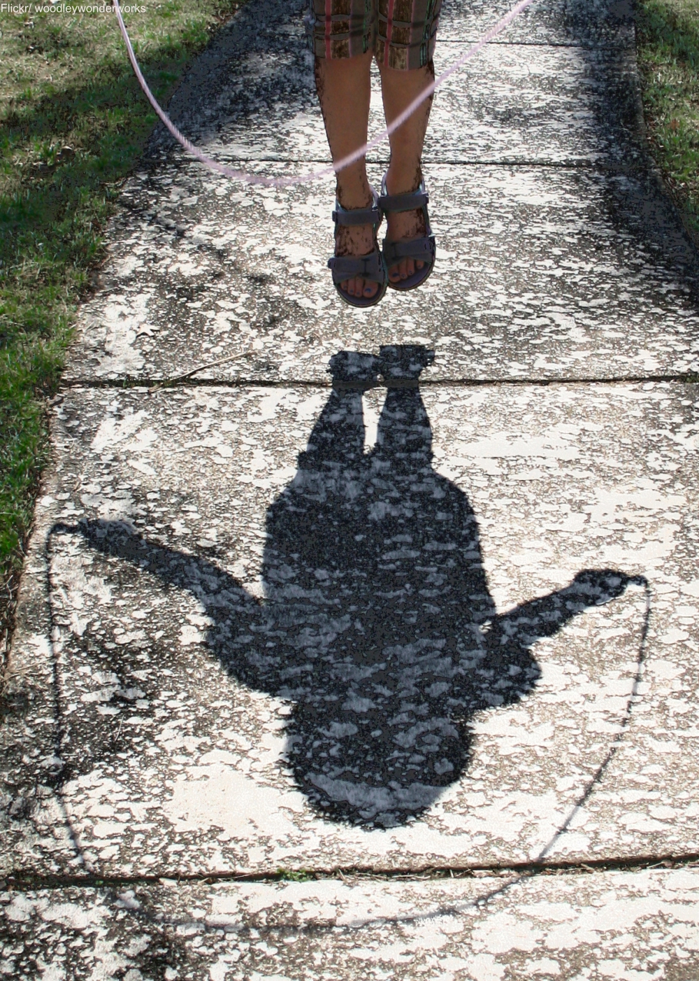 Jump Rope in the Summer Sun