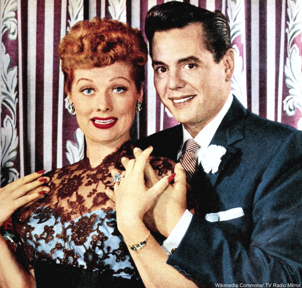 Lucille Ball and Desi Arnaz