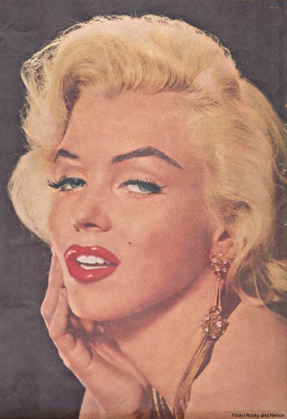 Marilyn Monroe on Movie Life Cover