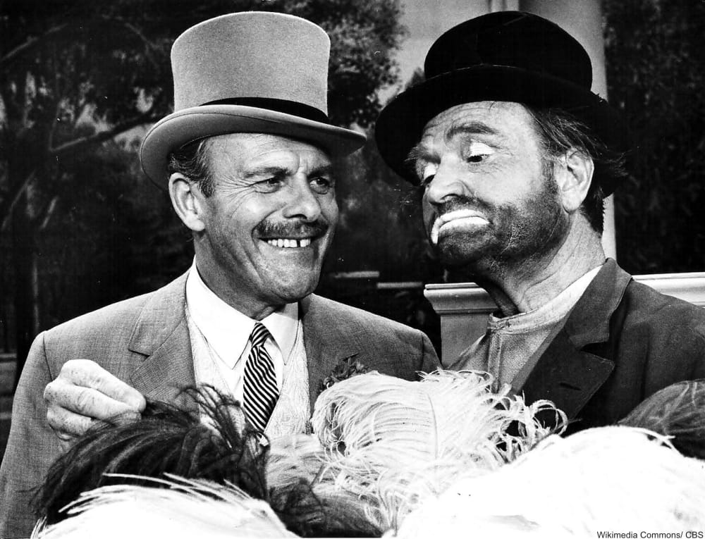 Terry Thomas and Red Skelton 1967