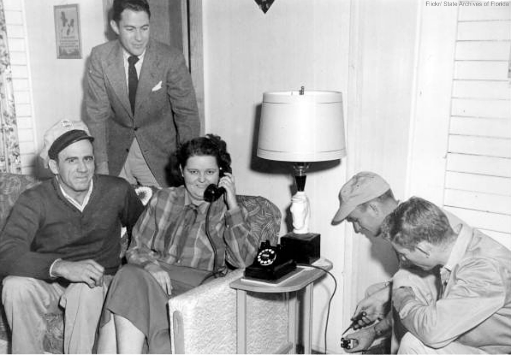 Family in Their Living Room