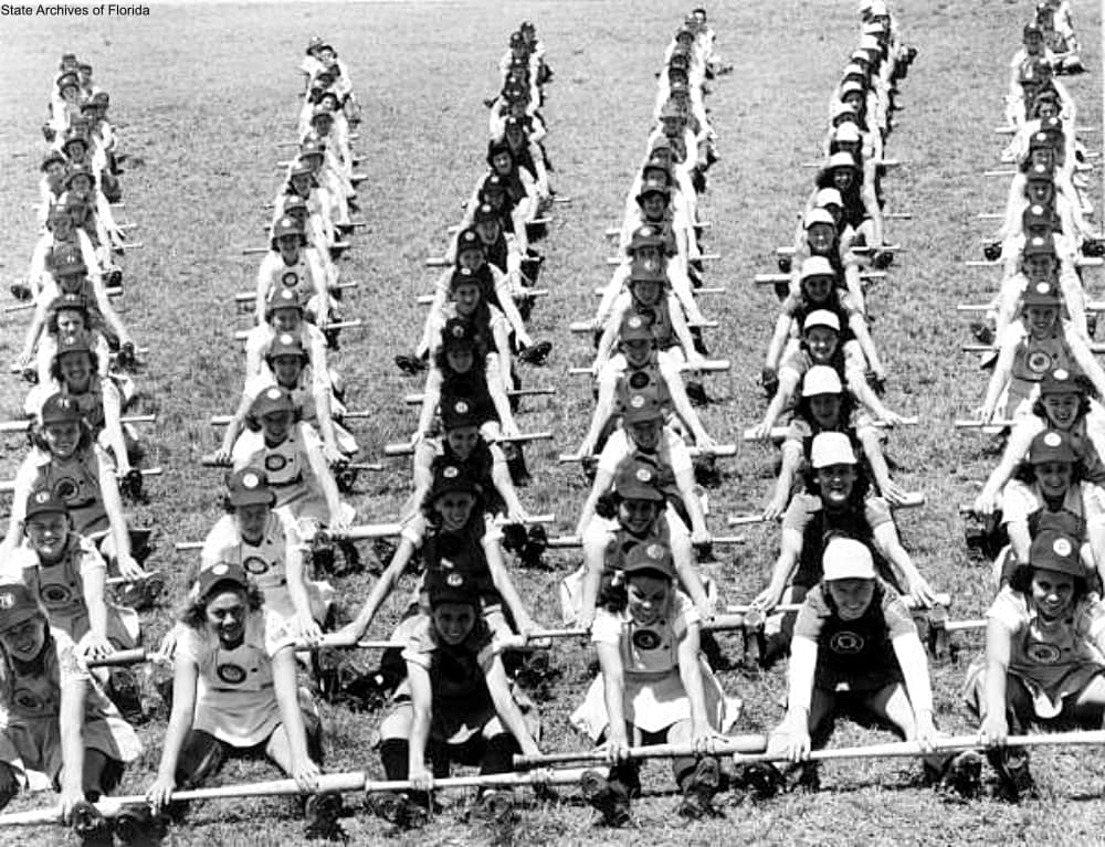 Opa-Locka FL 1948 All American Girls Professional Baseball League