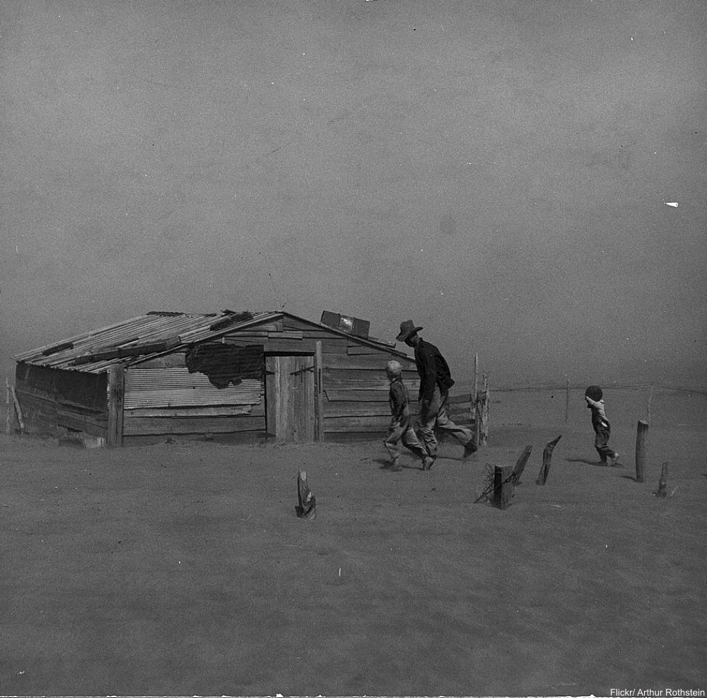 Arthur Rothstein Dust Bowl Photo Oklahoma 1936