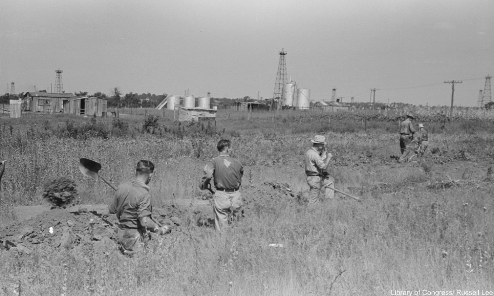 Ditch Diggers in 1939