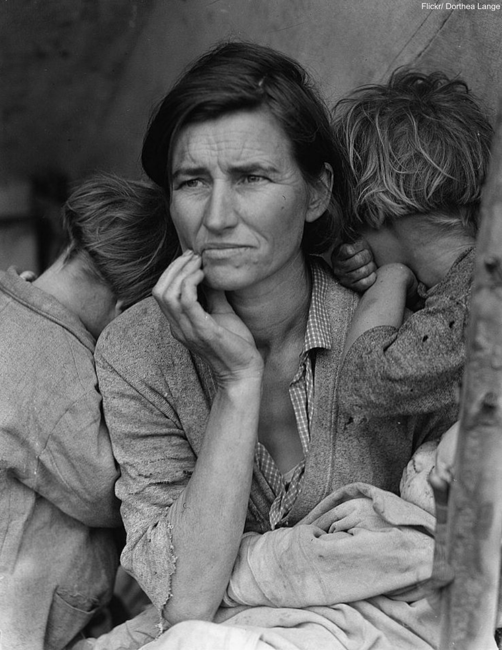 Dorothea Lange Depression Family 1936
