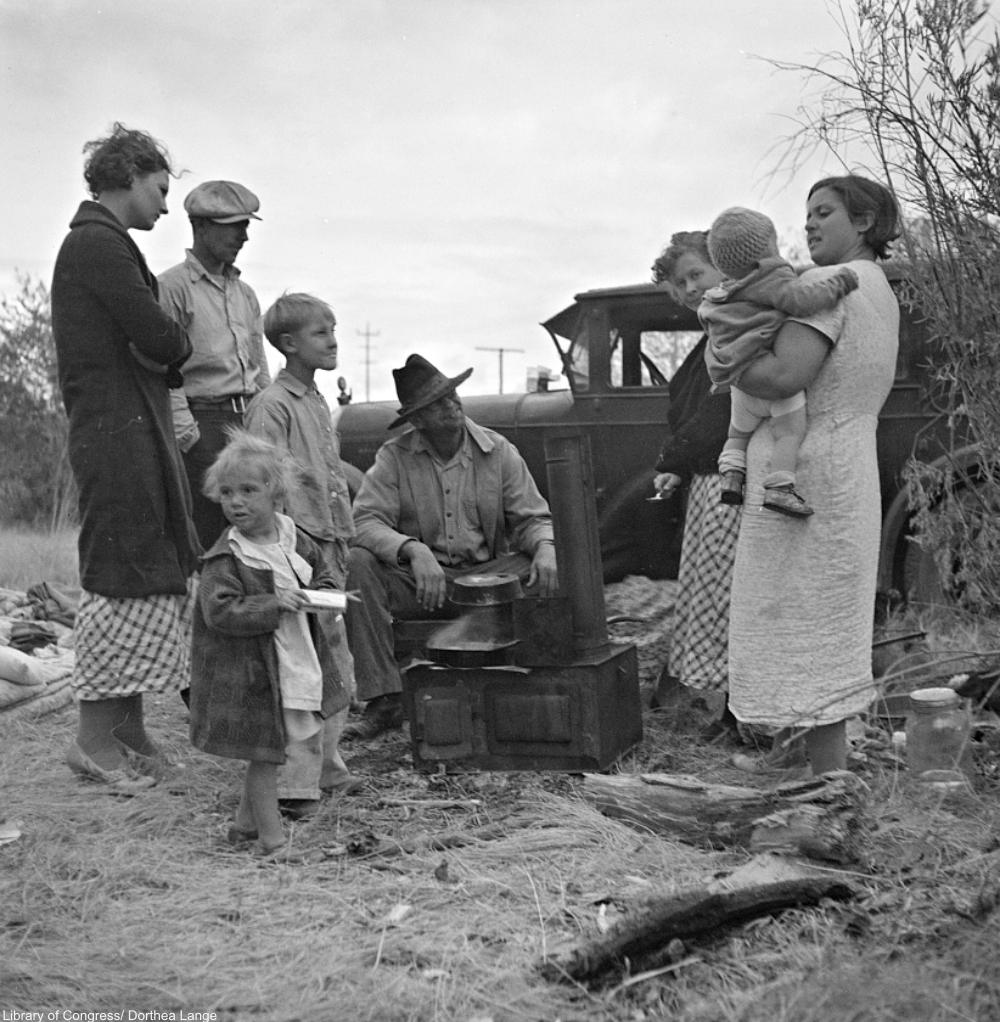 Dorthea Lange Dust Bowl Family