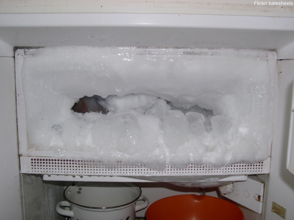 Freezer in Need of Defrosting