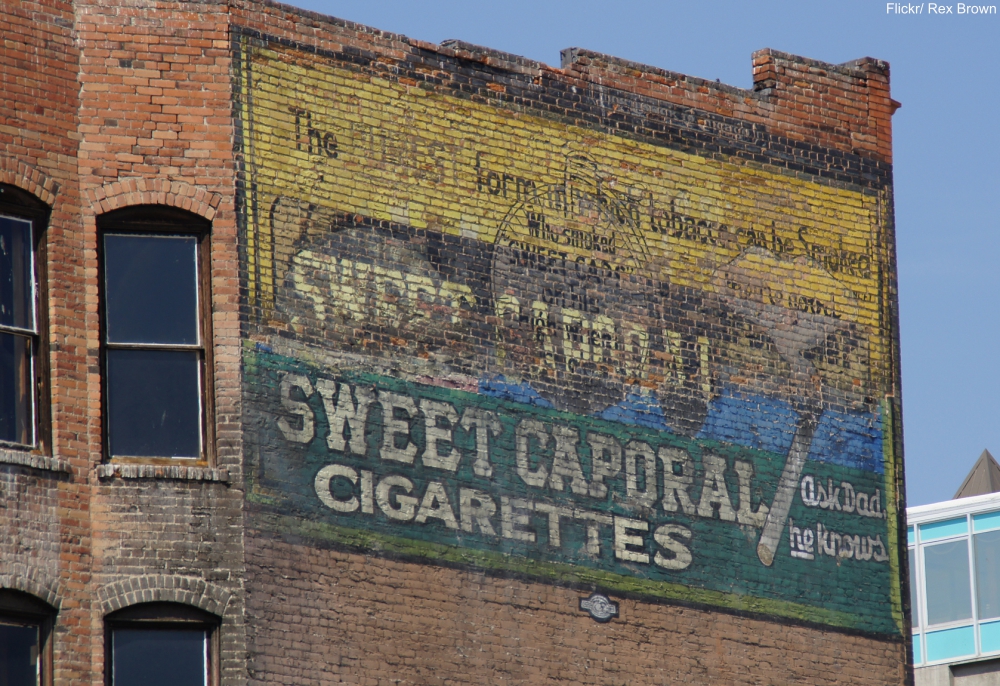 Butte, MT, ghost sign.