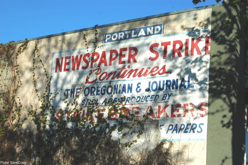 Portland, OR, ghost sign
