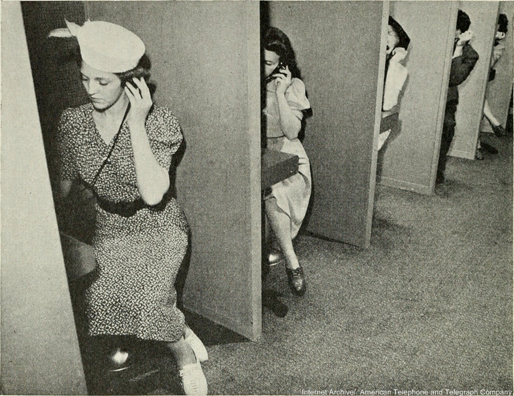 Bell Phone Booth Display at 1922 World Fair