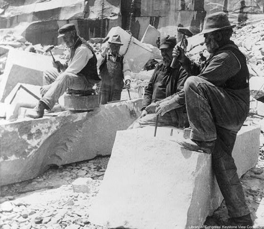 Quarry Men Circa 1900