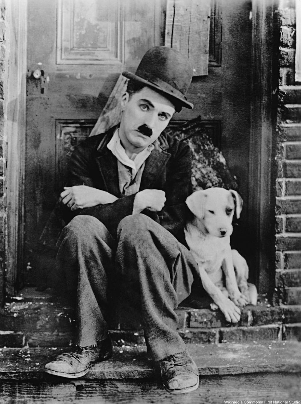 Charlie Chaplin promo for A Dogs Life 1918